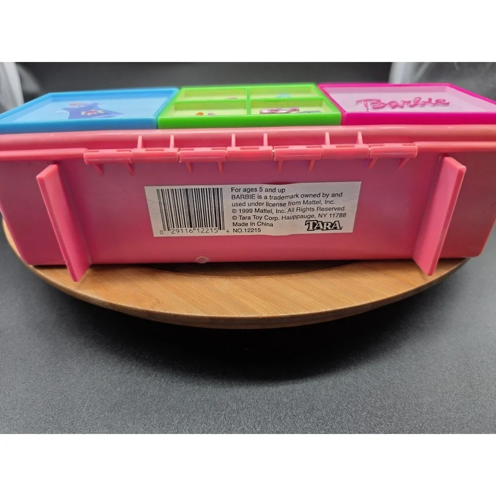 Vintage 1999 Barbie Accesory Carrying‎ Case By Tara